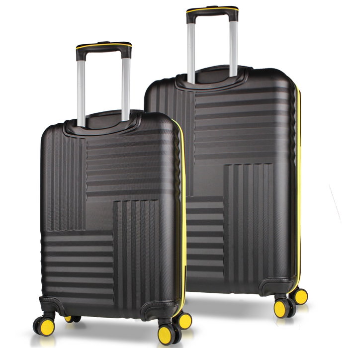 Zoozie Bags Set de Maletas de 2 Piezas Negro